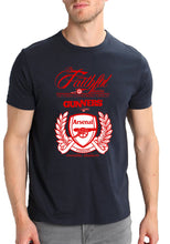 Mott2 Unisex Cotton Arsenal Football Club - Gunners/ Gooners Fans Poster Printed  Round Neck Jersey T-Shirts