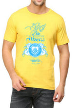 Mott2 Unisex Cotton Manchester City Football Club - Sky Blue Citizens Fans Poster Printed  Round Neck Jersey T-Shirts