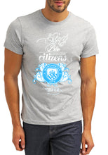 Mott2 Unisex Cotton Manchester City Football Club - Sky Blue Citizens Fans Poster Printed  Round Neck Jersey T-Shirts