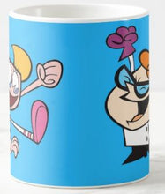 Dexter's Laboratory - Dexters Lab - Dexter & Dee Dee Cartoon Network Theme - Printed Ceramic Coffee Mug for Gifting