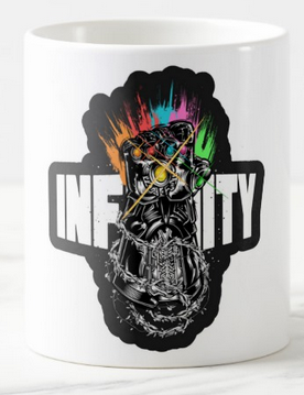 Avengers Infinity War - Marvel Superheroes Movie/Film Theme - Limited Edition Printed Ceramic Coffee Mug (MUGIW01)