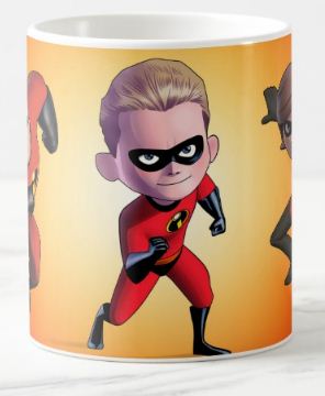 Mott2 - The Incredibles 2 - Computer Animated Superhero Film Theme -  - Printed Ceramic Coffee Mug for Gifting - MUGINCREDIBLES01