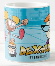 Dexter's Laboratory - Dexters Lab - Dexter & Dee Dee Cartoon Network Theme - Printed Ceramic Coffee Mug for Gifting